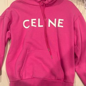 Celine Pink Hoodie
